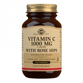 Solgar Vitamin C with Rose Hips1000mg 100tabs