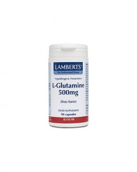 Lamberts L-Glutamine 500mg 90 κάψουλες