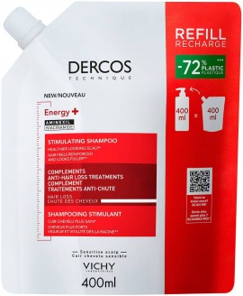 Vichy Dercos Energy+ Anti-Hair Loss Shampoo Eco Refill 400ml