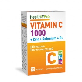 Health Pro Vitamin C 1000 & Zinc & Selenium & D3 30tabs