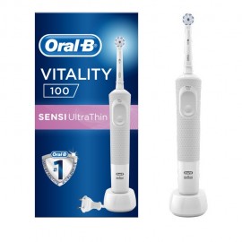 Oral-B Vitality 100 Sensi UltraThin Box Grey-White