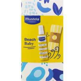 Mustela High Protection Sun Spray Baby-Children-Family SPF50 200ml & FREE Beach Towel