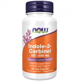 Now Indole-3-Carbinol 200mg 60veg.caps