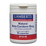 Lamberts Natural Beta Carotene 15mg 90caps