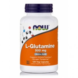 Now L-Glutamine 500mg 120 κάψουλες