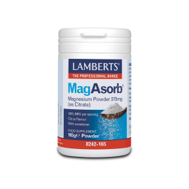 Lamberts MagAsorb Magnesium Powder 375mg 165gr