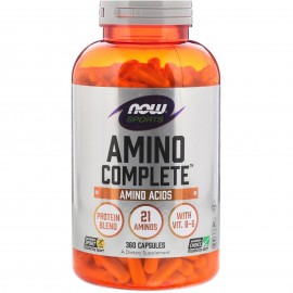 Now Amino Complete 750mg 360 κάψουλες