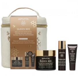 Apivita Promo Queen Bee Absolute Anti Aging & Regenerating Rich Cream 50ml & Anti-Aging Serum 10ml & Anti-Aging Eye Cream 5ml