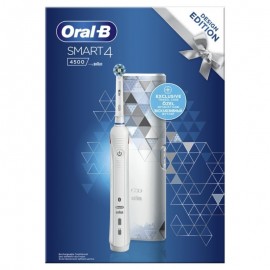 Oral-B Smart 4 4500 Design Edition White + ΔΩΡΟ Θήκη Ταξιδίου
