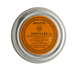 Apivita Pastilles Liquorice & propolis  45gr