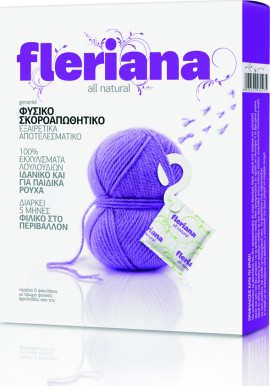 Power Health Fleriana Moth Repellent Φυσικό Σκοροαπωθητικό με Γερανιόλη 5τμχ