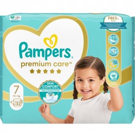 Pampers Premium Care No7 (15+kg) 32 diapers
