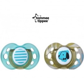 Tommee Tippee Moda Πιπίλα Σιλικόνης 18-36 Μηνών Μπλε Prod.Ref.43343801