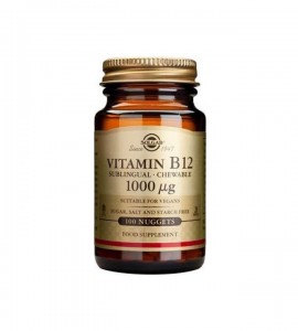 Solgar Vitamin B12 1000mcg 100 υπογλώσσια δισκία