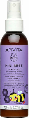 Apivita Mini Bees Gentle Kids Detangling Spray με Μύρτιλλο και Μέλι 150ml