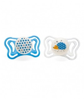 Chicco Physio Forma Light (710354-10) Silicone Soothers 6-16 Months Blue