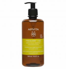 Apivita Gentle Daily Shampoo with German Chamomile & Honey Ecopack 500ml