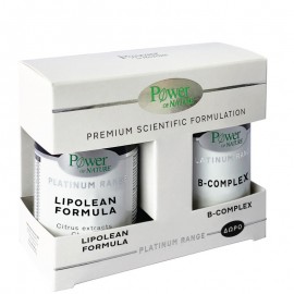 Power of Nature Promo Premium Platinum Lipolean Formula 60caps & Δώρο B-Complex 20tabs