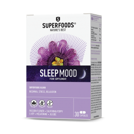 Superfoods Sleep Mood 30 κάψουλες