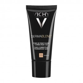 Vichy Demablend Fluid Corrective Foundation 16hr 30ml Vanilla 20