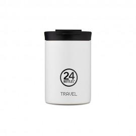 24Bottles Travel Tumbler 350ml Ice White