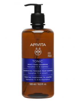 Apivita Τονωτικό Mens Tonic Shampoo Hippophae TC & Rosemary 500ml