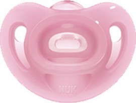 Nuk Sensitive Silicone Pink 6-18m