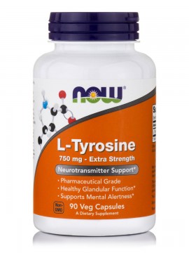 Now L-Tyrosine 750mg 90caps