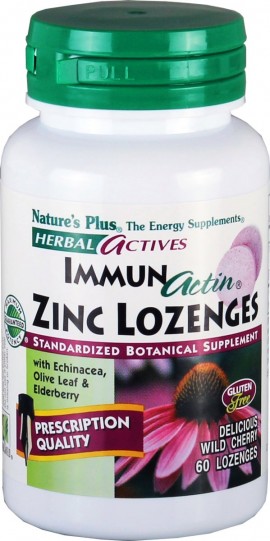 NaturesPlus Immun Actin Zinc 60 lozenges