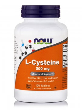 Now L-Cysteine 500mg 100 tabs