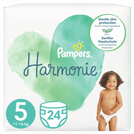 Pampers Harmonie Μέγεθος 5 (11-16kg) 24 Πάνες