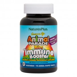 NaturesPlus Animal Parade Kids Immune Booster 90 Chewable - Tropical Berry Flavor