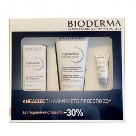 Bioderma Promo Pigmentbio Foaming Cream 200ml & Daily Care SPF50+ 40ml & Night Renewer 5ml
