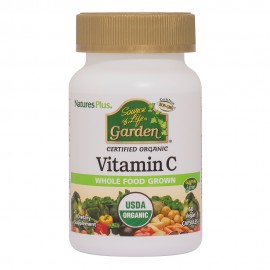 Natures Plus Garden Vitamin C 500mg 60 φυτικές κάψουλες