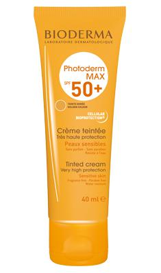 BIODERMA MAX Crème teinte dorée SPF 50+ 40ml