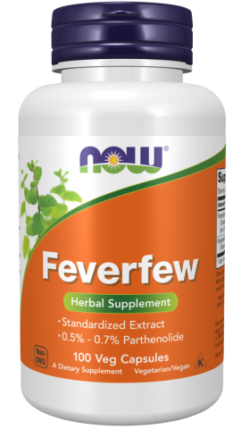 Now Feverfew 400mg (0,3% Parthenolide) 100VegCaps