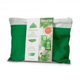 Weleda Promo with Birch Cellulite Oil 100 ml & Birch Body Scrub Peeling 150ml & Free Massager in Beauty Pouch