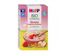 Hipp Porridge with Strawberry & Blueberry No Sugar 8m+ 250gr