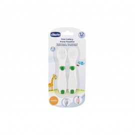 Chicco First Cutlery Μαχαιροπήρουνο 12m+