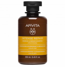 Apivita Nourish & Repair Shampoo with Olive & Honey 250ml