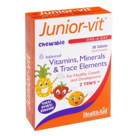 Health Aid Junior-Vit 30 μασώμενες ταμπλέτες