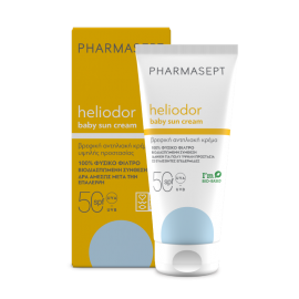 Pharmasept Heliodor Baby Sun Cream Βρεφική Αντηλιακή Κρέμα Πρόσωπο & Σώμα SPF50 100ml