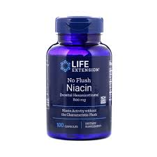 Life Extension No Flush Niacin 800mg 100 κάψουλες