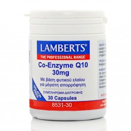 Lamberts Co-Enzyme Q10 30mg  30 κάψουλες