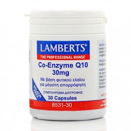 Lamberts Co-Enzyme Q10 30mg 30 capsules