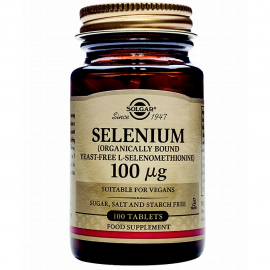 Solgar Selenium 100μg 100tabs