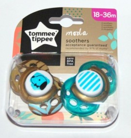 Tommee Tippee Moda Πιπίλα Σιλικόνης 18-36 Μηνών Μπλε Prod.Ref.43343801