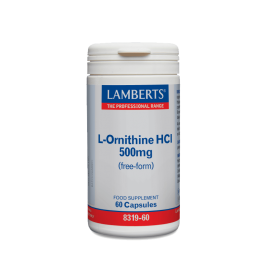 Lamberts L-Ornithine 500mg 60 caps