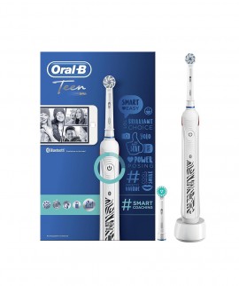 Oral-B Power Teen Smart Coaching Zebra White