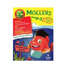 Mollers Kids Jellies with strawberry flavor 36 jellies